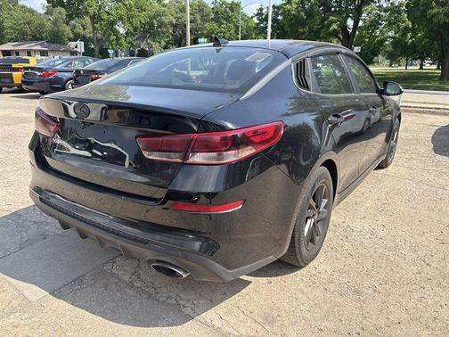 Ebony Black 2019 Kia Optima LX