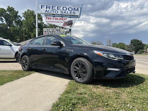 Ebony Black 2019 Kia Optima LX