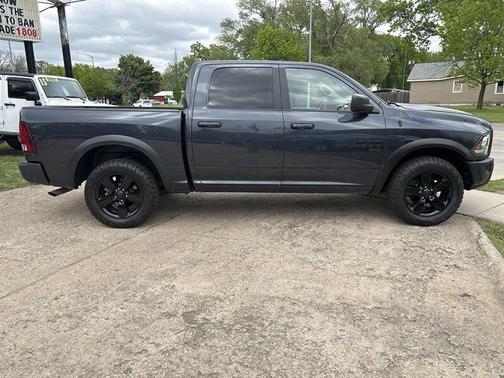 Maximum Steel Metallic Clearcoat 2019 RAM 1500 Classic Warlock Crew Cab 4x4 5'7' Box