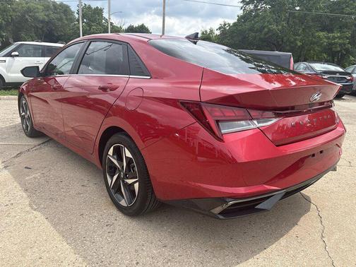 Calypso Red 2021 Hyundai ELANTRA Limited