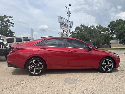 Calypso Red 2021 Hyundai ELANTRA Limited