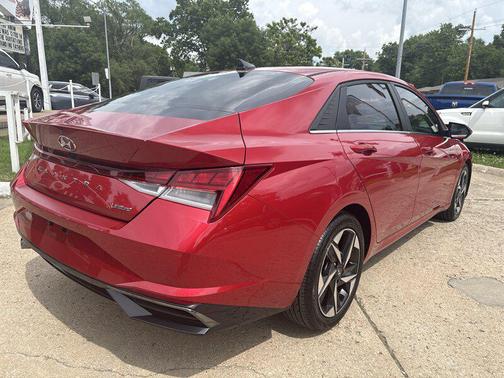 Calypso Red 2021 Hyundai ELANTRA Limited