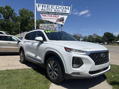 Quartz White 2020 Hyundai SANTA FE SEL 2.4