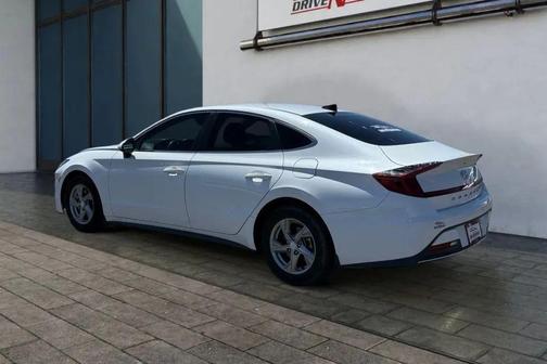 Quartz White 2021 Hyundai SONATA SE