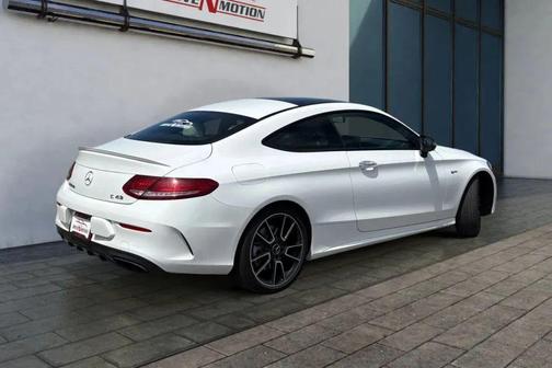 White 2018 Mercedes-Benz AMG C 43 4MATIC