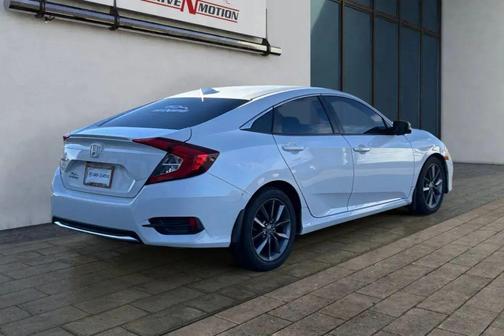 Platinum White Pearl 2020 Honda Civic EX