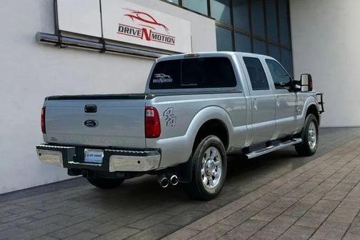 Ingot Silver Metallic 2012 Ford F-250 Lariat