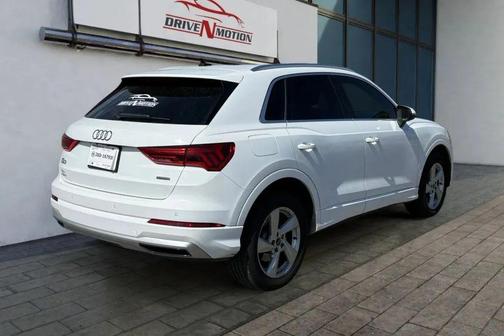 White 2021 Audi Q3 40 Premium