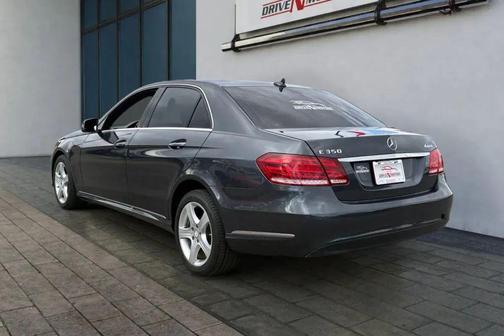 Gray 2014 Mercedes-Benz E-Class E 350 4MATIC Sedan 4D