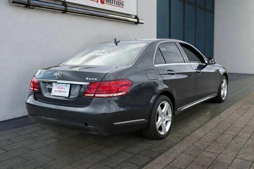 Gray 2014 Mercedes-Benz E-Class E 350 4MATIC Sedan 4D