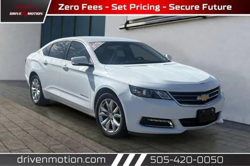 Summit White 2018 Chevrolet Impala 1LT