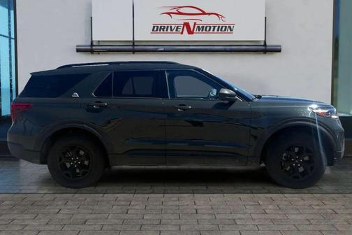 Forged Green Metallic 2022 Ford Explorer Timberline