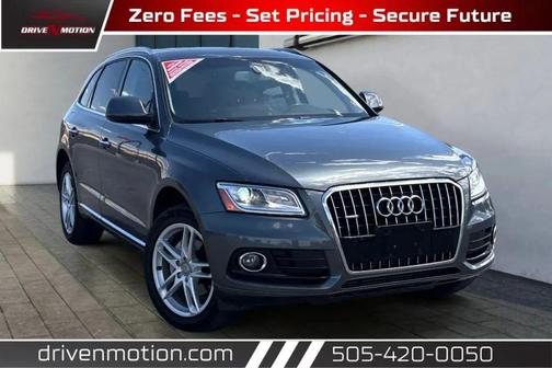 Gray 2017 Audi Q5 2.0T Premium Plus