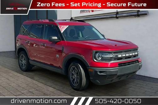 Rapid Red Metallic Tinted Clearcoat 2021 Ford Bronco Sport Big Bend