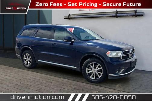 True Blue Pearlcoat 2016 Dodge Durango Limited
