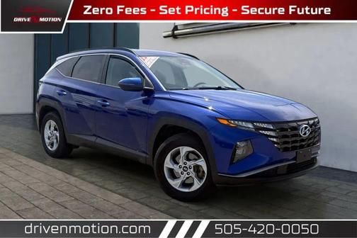 Intense Blue 2022 Hyundai TUCSON SEL