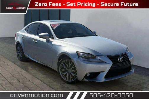 Silver Lining Metallic 2015 Lexus IS 250 Base