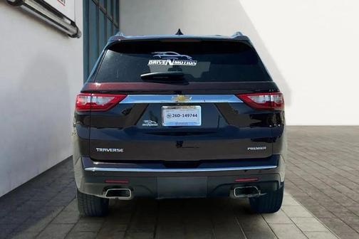 Black Cherry Metallic 2020 Chevrolet Traverse Premier