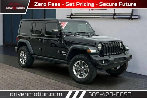 Black Clearcoat 2018 Jeep Wrangler Unlimited Sport