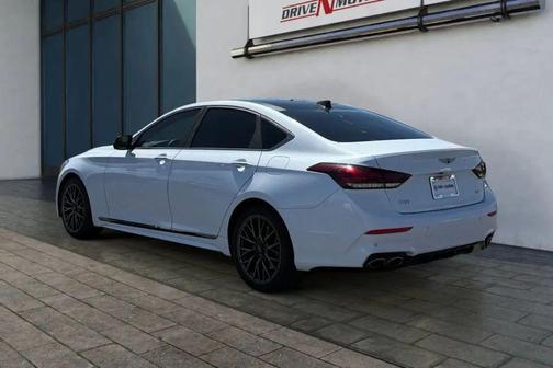 Casablanca White 2018 Genesis G80 3.3T Sport