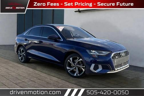 Navarra Blue Metallic 2022 Audi A3 Premium