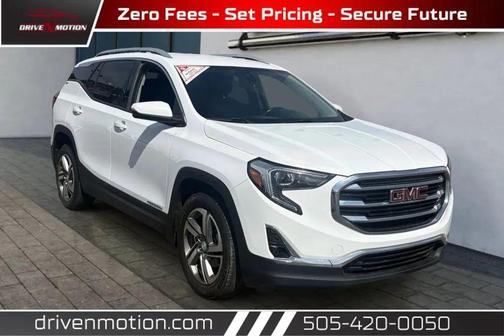 White Frost Tricoat 2020 GMC Terrain SLT