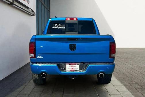 Hydro Blue Pearlcoat 2018 RAM 1500 Sport