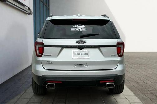 Ingot Silver Metallic 2017 Ford Explorer sport