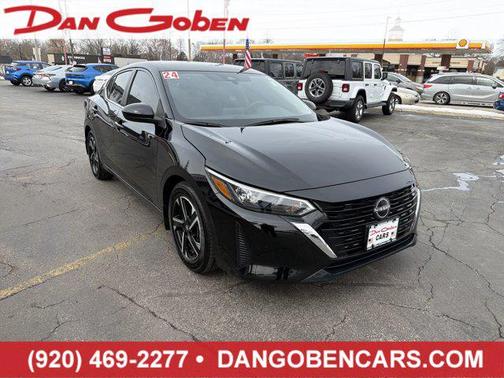 Super Black 2024 Nissan Sentra SV