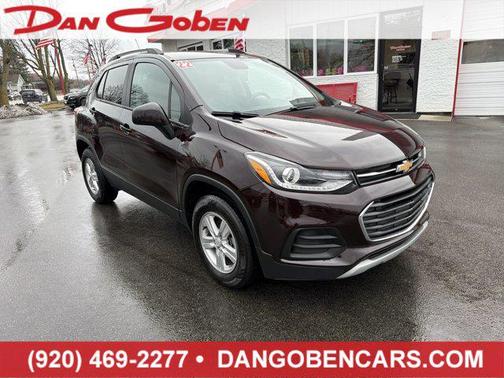 Black Cherry Metallic 2022 Chevrolet Trax LT