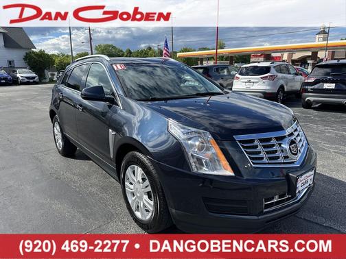 Sapphire Blue Metallic 2016 Cadillac SRX Luxury Collection