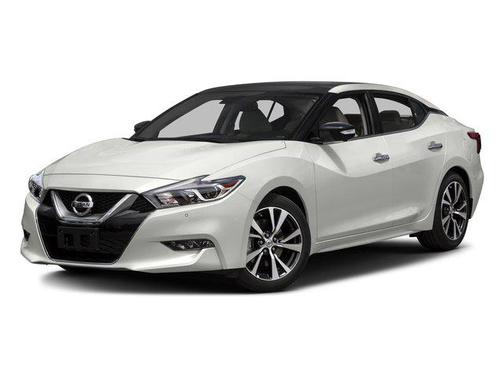 Pearl White 2017 Nissan Maxima 3.5 Platinum