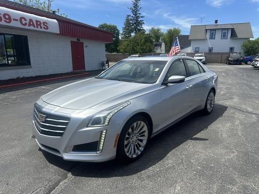 Radiant Silver Metallic 2015 Cadillac CTS 2.0L Turbo Luxury