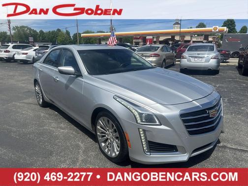 Radiant Silver Metallic 2015 Cadillac CTS 2.0L Turbo Luxury
