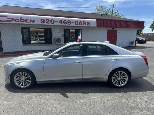 Radiant Silver Metallic 2015 Cadillac CTS 2.0L Turbo Luxury