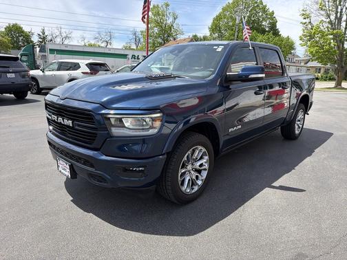 Patriot Blue Pearlcoat 2022 RAM 1500 Laramie
