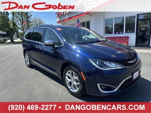 Jazz Blue Pearlcoat 2018 Chrysler Pacifica Limited