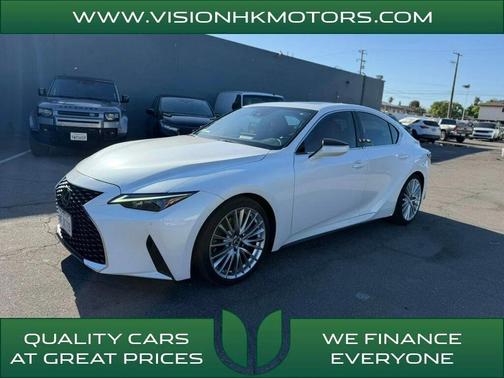 Eminent White Pearl 2023 Lexus IS 300 Base