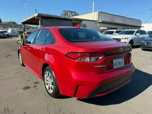 Barcelona Red Metallic 2020 Toyota Corolla LE