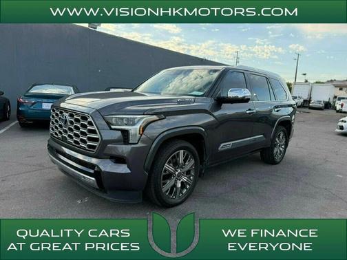 Magnetic Gray Metallic 2024 Toyota Sequoia Capstone