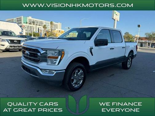 Oxford White 2022 Ford F-150 XLT