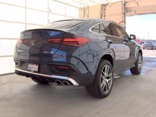 Twilight Blue Metallic 2025 Mercedes-Benz AMG GLE 53 4MATIC+ Coupe