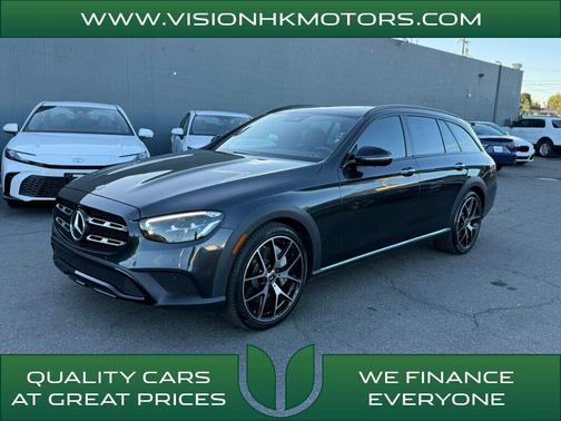 Black 2022 Mercedes-Benz E-Class E 450 4MATIC All-Terrain