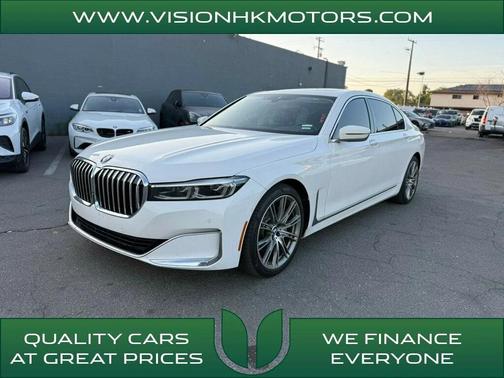 Alpine White 2020 BMW 740 740i