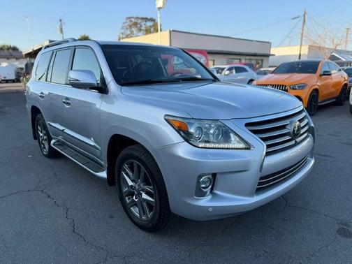 Silver Lining Metallic 2014 Lexus LX 570 Base