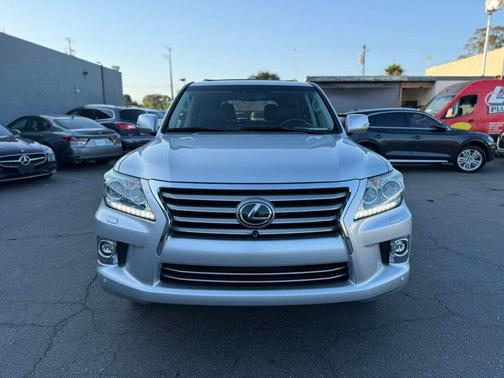 Silver Lining Metallic 2014 Lexus LX 570 Base