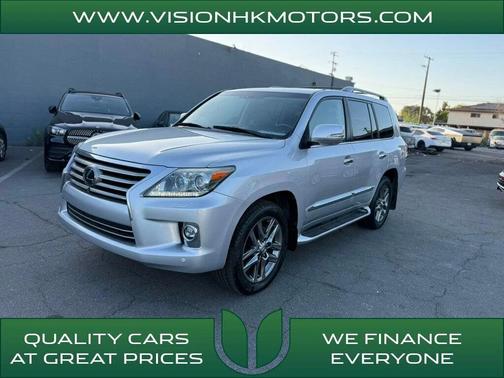 Silver Lining Metallic 2014 Lexus LX 570 Base