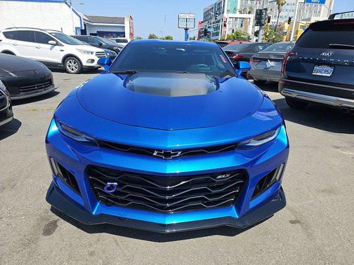 Arctic Blue Metallic 2018 Chevrolet Camaro ZL1