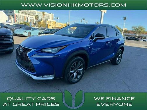Blue Vortex Metallic 2016 Lexus NX 200t Base