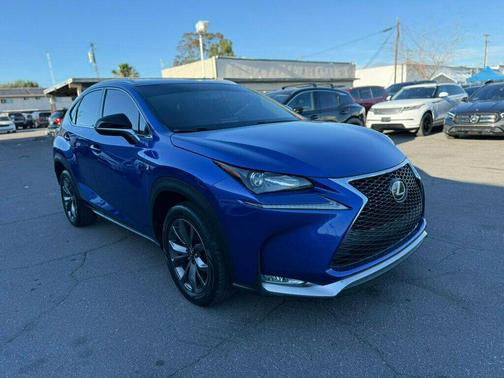 Blue Vortex Metallic 2016 Lexus NX 200t Base